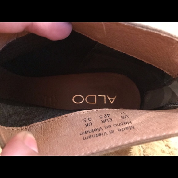 Size 11 Aldo booties - Picture 4 of 4